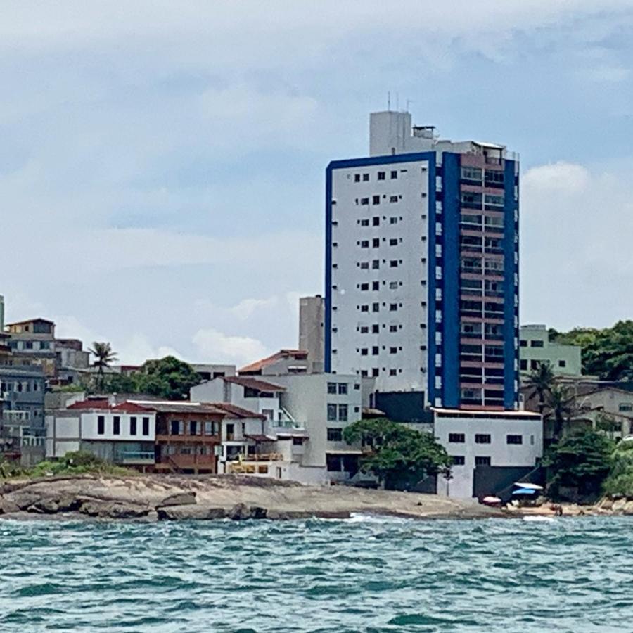Apartamento Pe Na Areia E Aguas Tranquilas No Centro De 瓜拉派瑞 外观 照片
